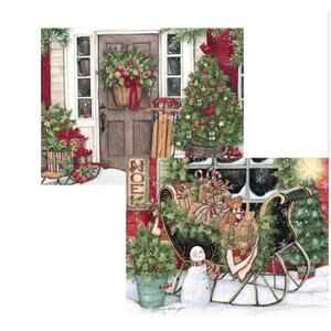 Heart & Home Christmas Assorted Boxed Christmas Cards by Susan Winget